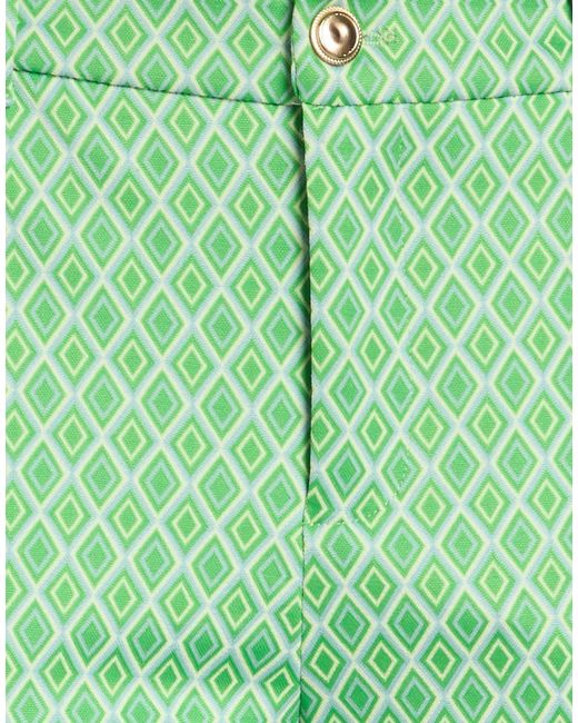 Liu Jo Green Pants Polyester, Polyamide, Elastane