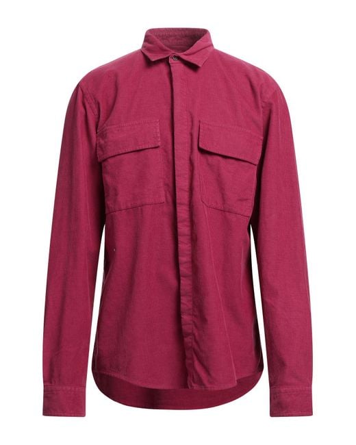 Dondup Red Shirt for men
