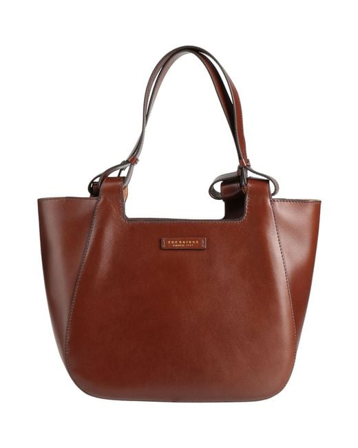 The Bridge Brown Handbag Leather