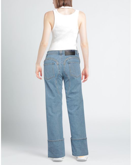 Mugler Blue Jeans Cotton, Elastomultiester