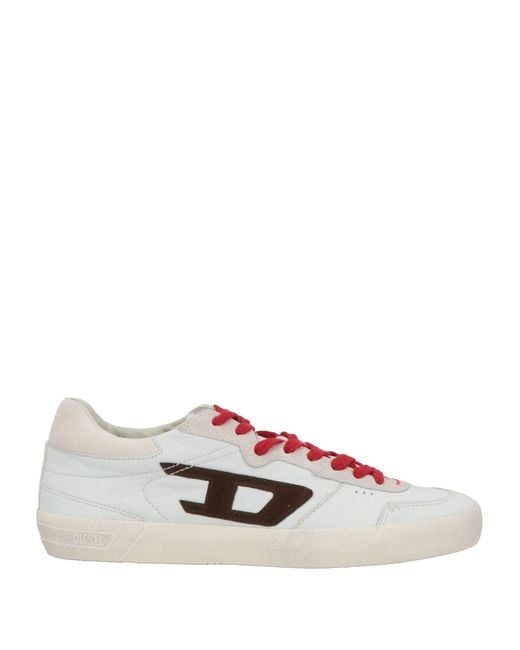 DIESEL White Trainers for men