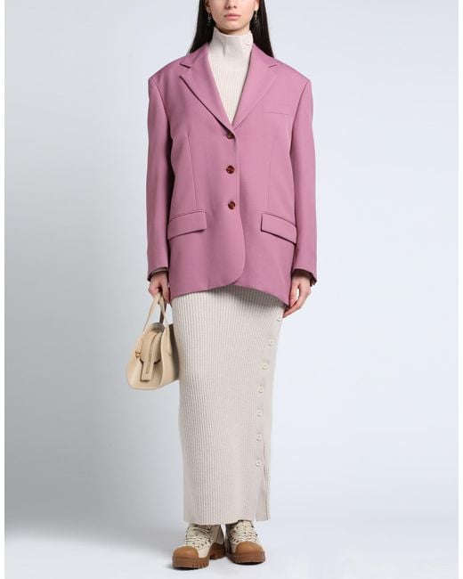 Acne Purple Blazer