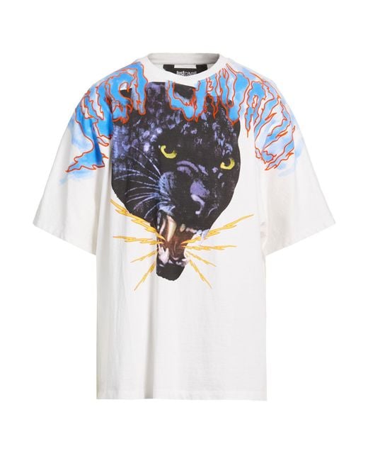 Just Cavalli Blue T-Shirt for men