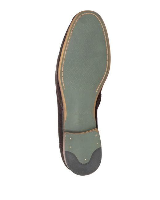 Ambitious Brown Dark Loafers Leather for men