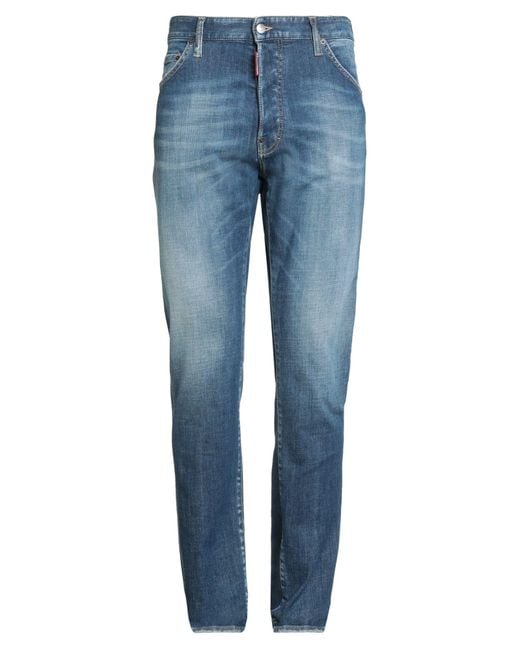 DSquared² Blue Jeans Cotton, Polyester, Elastane for men