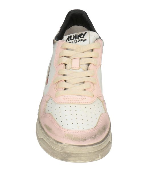 Autry White Trainers