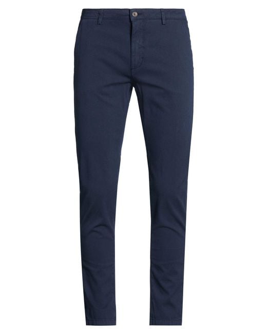 Yan Simmon Blue Pants for men