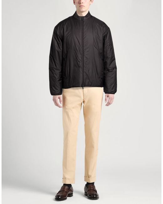 Herno Black Laminar Jacket Polyamide for men