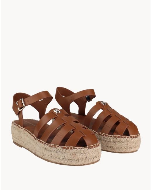 Tommy Hilfiger Brown Espadrilles