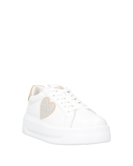 Love Moschino White Trainers