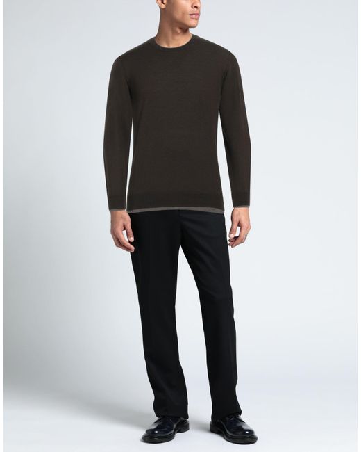 Paolo Pecora Black Sweater for men
