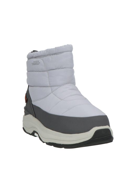 Suicoke Gray Ankle Boots