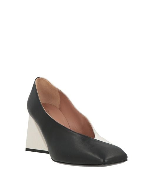 Pollini White Pumps Leather