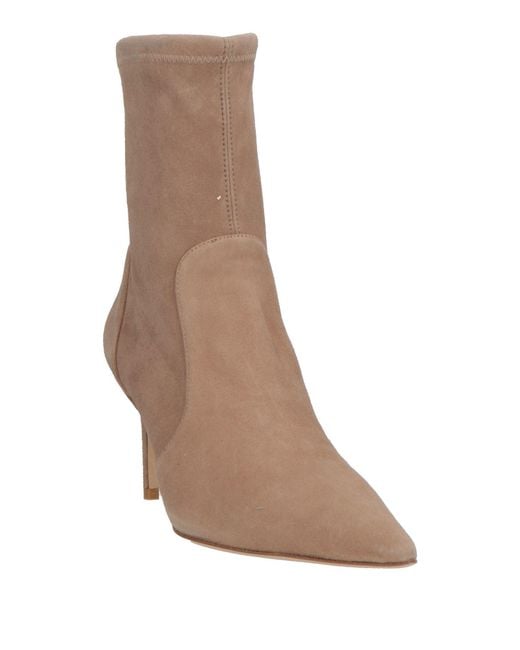 Stuart Weitzman Brown Ankle Boots