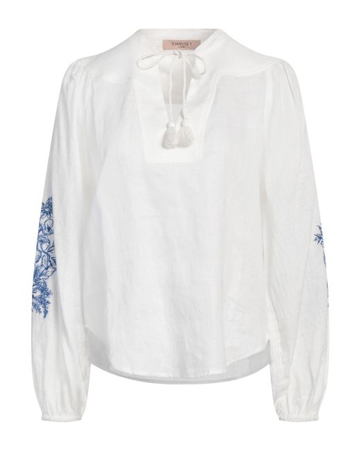 Top Twinset de color White