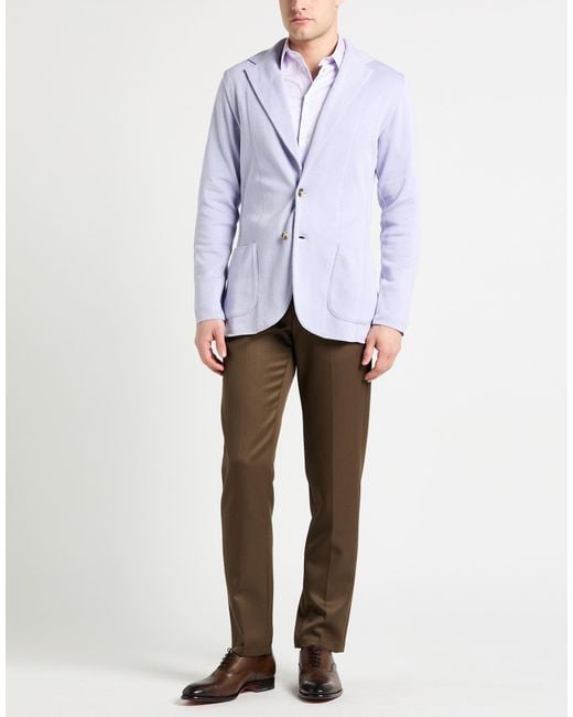 Lardini Purple Blazers for men