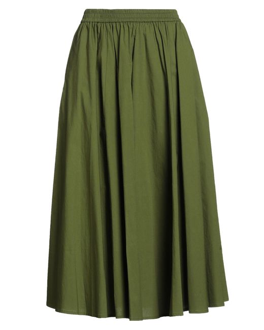 MICHAEL Michael Kors Green Midi Skirt