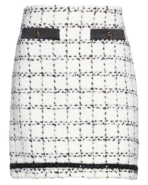 Karl Lagerfeld Gray Mini Skirt
