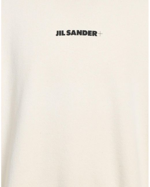 Jil Sander White Sweatshirt for men