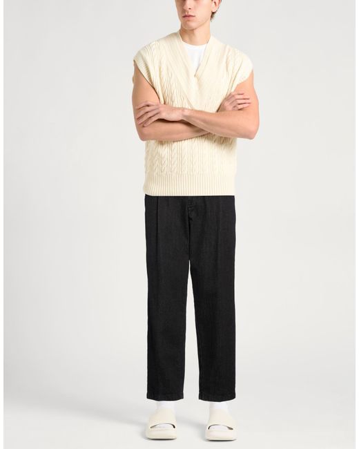Berna Black Jeans Cotton, Elastane for men