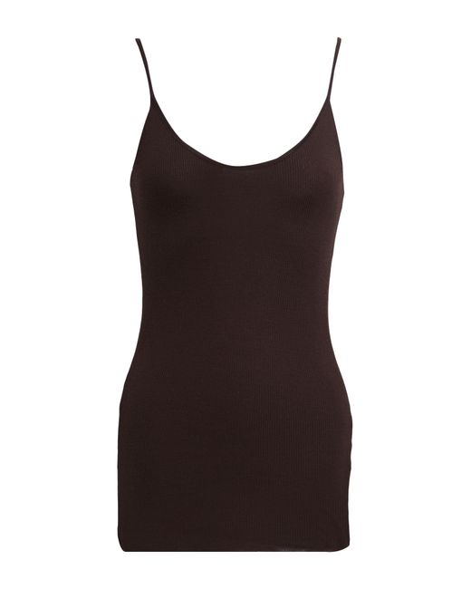 Khaite Brown Top Viscose