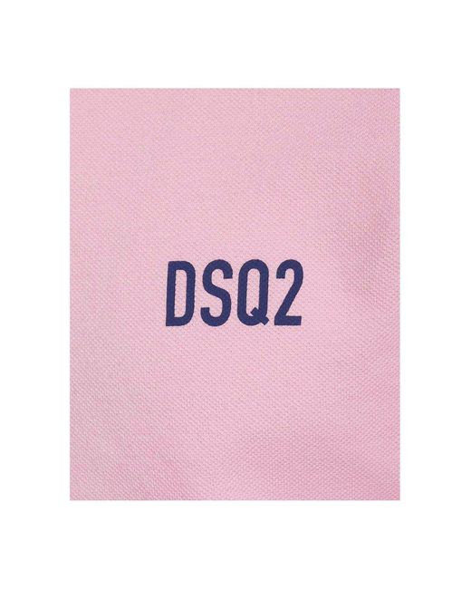 DSquared² Poloshirt in Pink für Herren