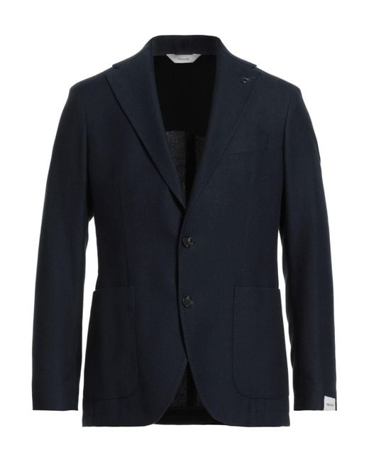 Paoloni Blue Blazers for men