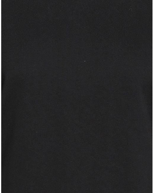 Blumarine Black Artistic Printed T-Shirt With Logo Detail