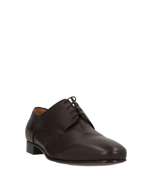 Stringate di Testoni in Brown da Uomo