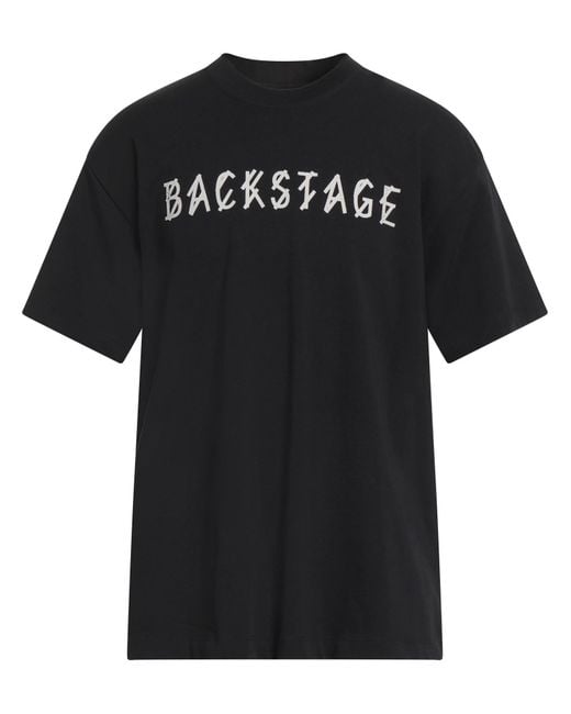 44 Label Group Black T-Shirt Cotton for men