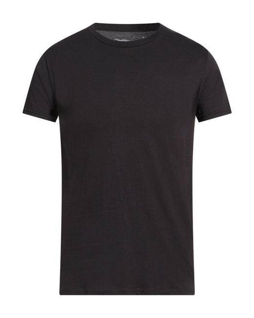 BASTILLE RIVE DROITE Black T-Shirt Cotton for men