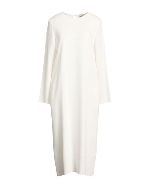 MEIMEIJ White Midi Dress