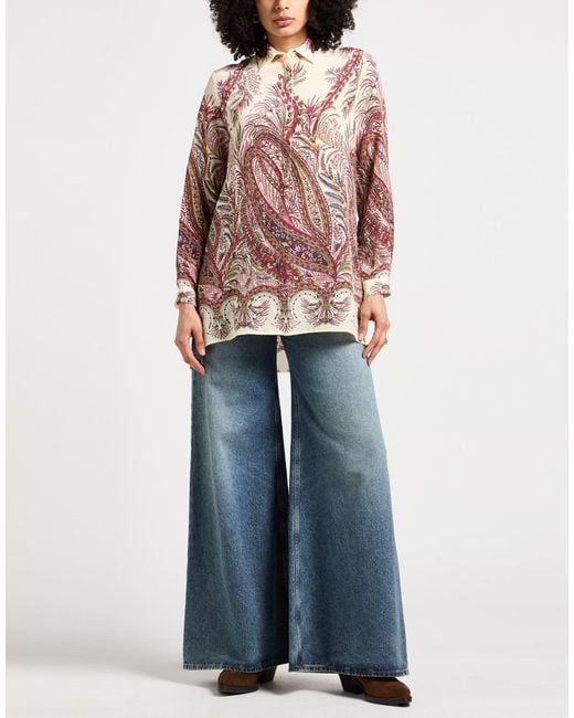 Etro Natural Shirt Silk