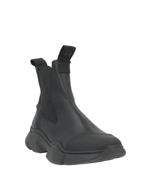 Bruno Bordese Black Ankle Boots for men