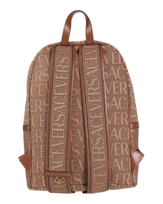 Versace Brown Backpack for men