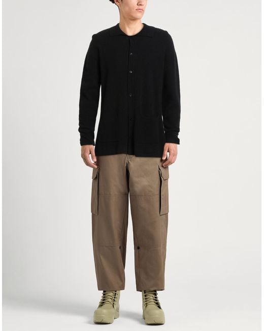 Laneus Black Cardigan for men