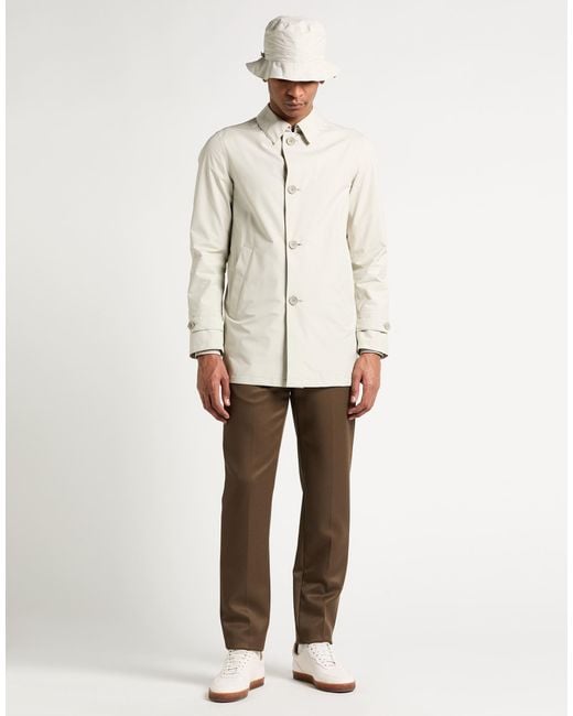 Herno White Overcoats & Trench Coats for men