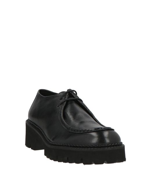 Nila & Nila Black Lace-Up Shoes