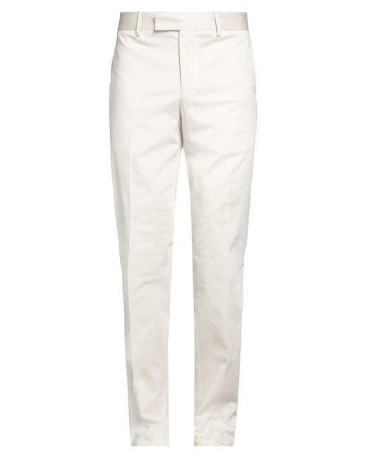 Lardini White Trouser for men