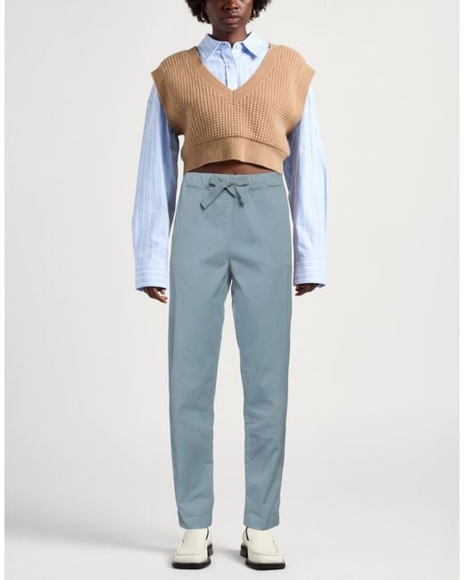 Semicouture Blue Trouser