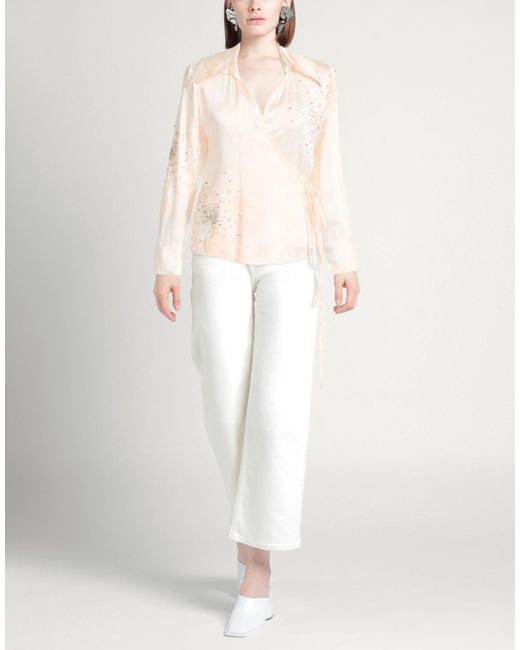 Top DES_PHEMMES en coloris White