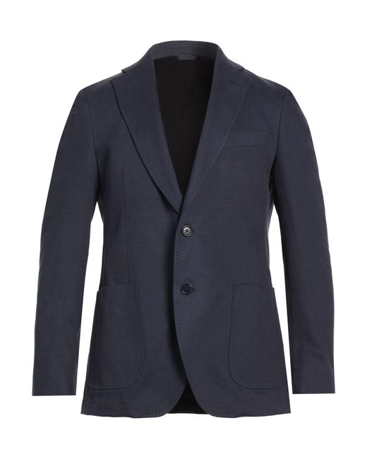 Tombolini Blue Midnight Blazer Cotton for men