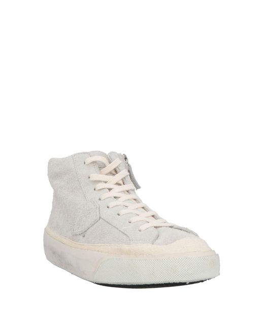 Philippe Model White Trainers for men
