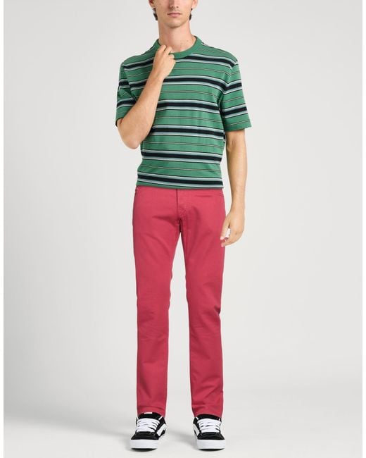 Jacob Cohen Red Trouser for men