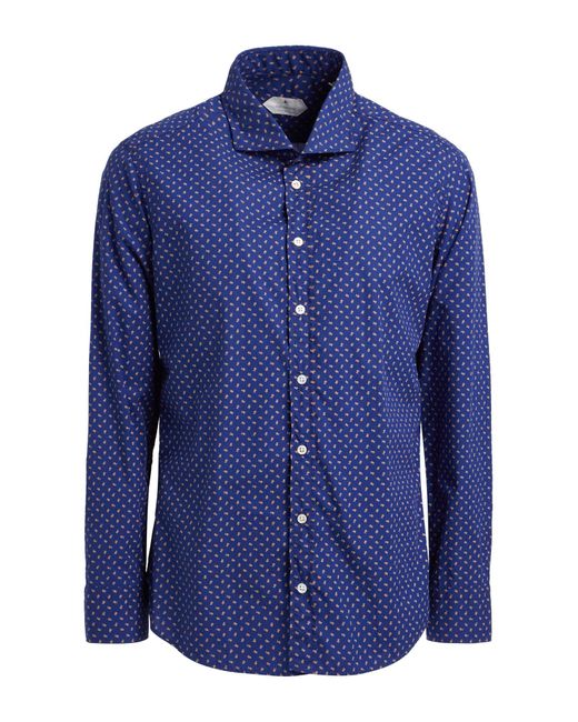 BASTONCINO Blue Shirt for men