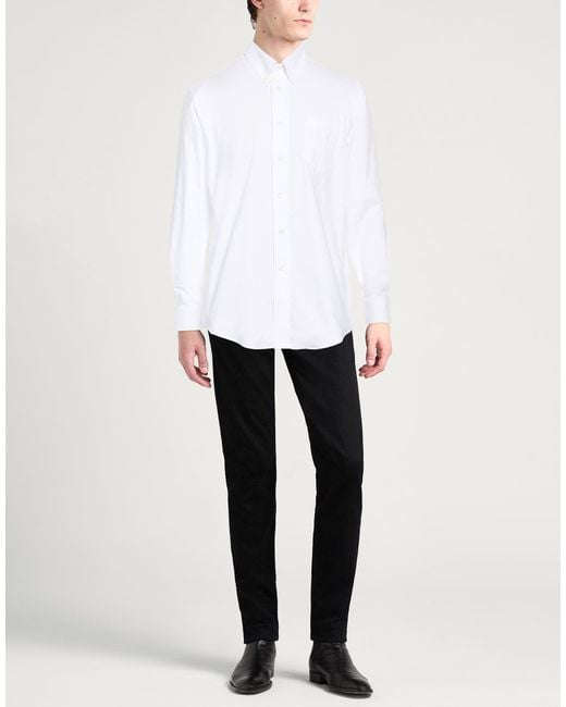 Givenchy White Shirt Cotton for men