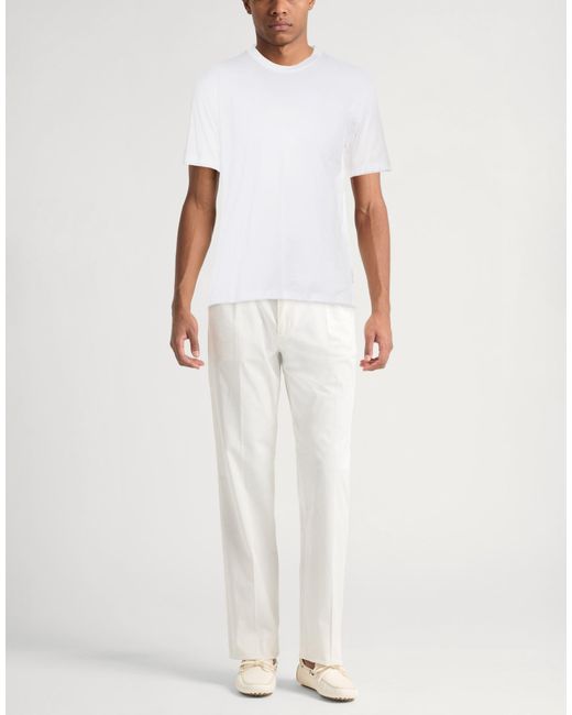 Paolo Pecora White T-Shirt Cotton for men