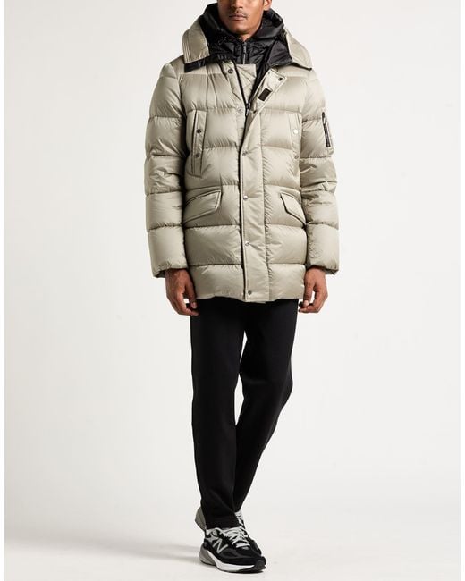 Moorer Gray Puffer Polyamide for men