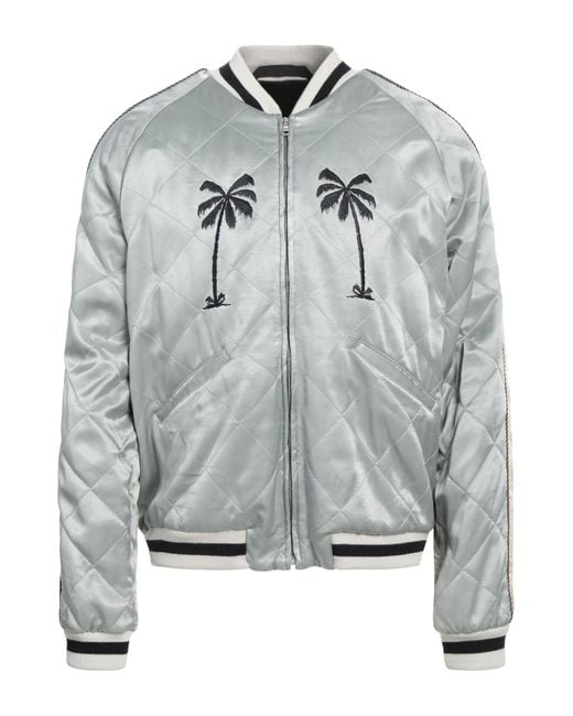 Palm Angels Gray Jacket for men