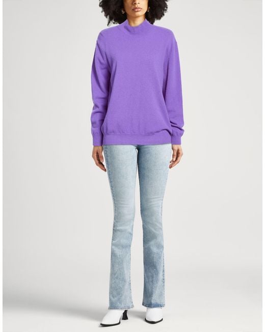 Bellwood Purple Turtlenecks